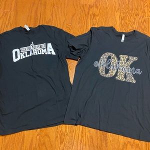 Women’s Oklahoma Sooners 2xl 2x Shirt lot New OU